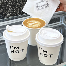 Paper Cup Disposable White Paper Hot Coffee Cups China Factory Custom Logo Eco Friendly Hot Sell Paper Cup For Hot Drink With Lid