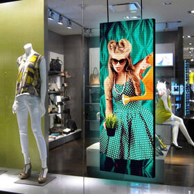 Indoor P3 Poster LED Display Standalone Light Box Custom display Size Shape Multiple Control Modes/Installs