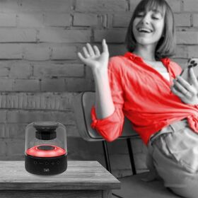 Altavoz Estéreo Bluetooth TWS 10W con Luces LED - Audio Inalámbrico para Negocios