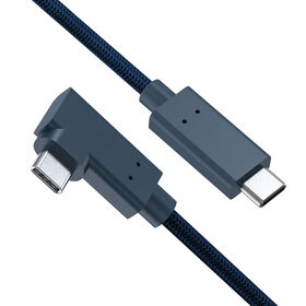 Câble USB 4.0 Type C vers USB C Coaxial PD 240W Thunderbolt 3 40Gbps 8K Charge Rapide Transmission Haute Vitesse Gaine Tressée USB4 Type C