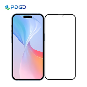 Protetor de tela de vidro temperado fosco 2.5D resistente a estilhaços para iPhone 16 [6.1 polegadas] anti-impressão digital