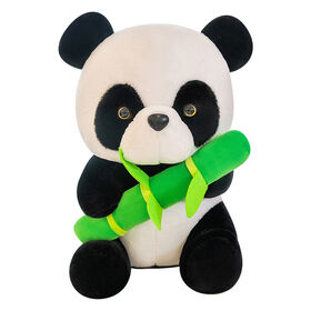 Panda de peluche, recuerdo, juguetes de bambú de panda, regalos para niños