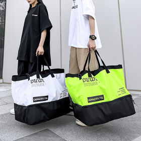 Sac à main de grande capacité en gros, sac de sport et de fitness surdimensionné et tendance