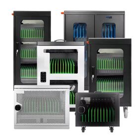 Oem School Multimedia Teaching Equipment Charging Station Phone Tablet Charging Locker Cart