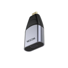 TYPE-C to MINI DP video female head, aluminum case, laptop/mobile phone screen connection monitor, TV, projector dedicated.
