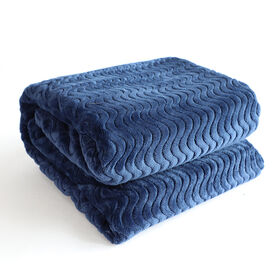 Faltbare Outdoor-Decke, Gewichtsdecke, Yoga-Decke, Sommerdecke, Fleece-Decke Queen/King, Stickdecke