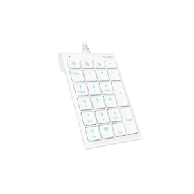 Clavier numérique filaire à mécanisme ciseaux, compact et mince pour bureau