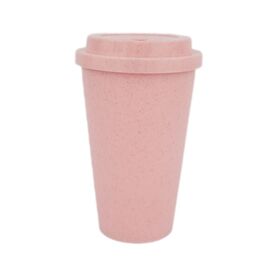 Bouteille d'eau en plastique unie 500 ml OEM, gobelet PP avec couvercle