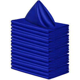 Nappe jetable blanche, nappe bleu clair pour compagnies aériennes, serviettes en papier pour compagnies aériennes, nappe ronde blanche.