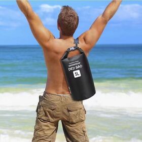 Bolsa Seca Impermeable para Navegación, Senderismo, Kayak, Logo Personalizado, Poliéster PVC, Paquete Oceánico - Ideal para actividades acuáticas al aire libre