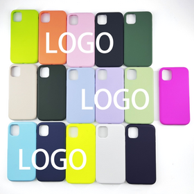 Coque antichoc personnalisée avec logo en silicone liquide pour iPhone XR, coque de téléphone en silicone 15 16 Pro Max