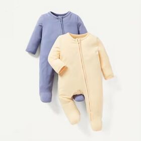Vente en gros de vêtements pour bébés personnalisés pour la maison, pyjamas une pièce confortables et doux pour la peau