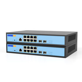 8 PoE+ 30W GE Ports + 2 SFP Uplink Ports Commercial Layer 2 Managed PoE+ Switch