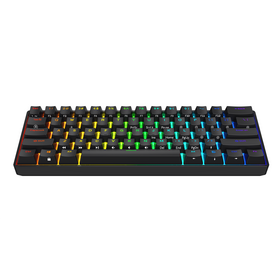 Mechanical Gaming Keyboard Ergonomic Durable Detachable Type-C Cable Gaming Hot Swap Keyboard for PC and gaming