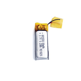 401030 LiPo Battery 3.7V 80mAh High Capacity Rechargeable Lithium Polymer Battery RoHS Compliant for Smart Wearable Mini Devices
