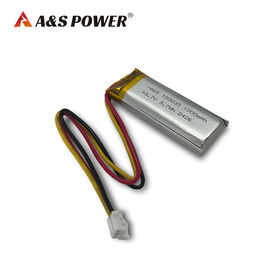 For UL CE Factory Approved 3.7V 1000mAh Rechargeable AS103035 Lithium Polymer Pouch Battery for Massage Devices Lithium Polymer