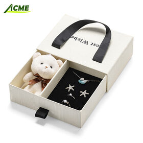 Matte Finish Art Paper Gift Box Card 4C Printing Sponge Liner Accessory Paper Tray Ribbons Crafts Industrial Use FSC Certified