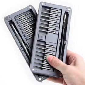 Juego de Destornilladores 30 en 1 Phillips, Ranurado, Torx para reparación de gafas, teléfonos móviles, ordenadores, cámaras, juego de puntas de destornillador