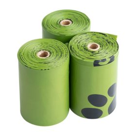 High Quality Pet Poop Bags Disposable Plastic Film Can Be Customized Color Size Thickness and Printing