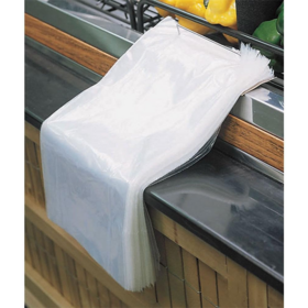 Wholesale Customizable Reusable Plastic Wicket Bags with Custom Logo Heat-Sealed Gusset for Food Packaging Freezer & Sugar Storage