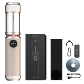 Neue Lithiumbatterie Outdoor Camping Lampe Bluetooth kleiner Audio-Lautsprecher bunte Umgebungsbeleuchtung