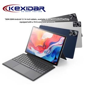 Factory Price OEM/ODM Android 13 14-inch tablets, available in four customizable colors, equipped with a T616 octa-core processor
