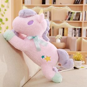 Peluche Suave de Unicornio, Muñecos de Peluche de Pony, Almohadas, Regalos para Niñas