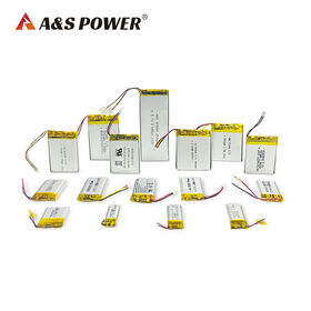 UL IEC62133 UN38.3 CE Certified AS552540 3.7V 540mAh Rechargeable Lithium Polymer Battery For Wearable Devices
