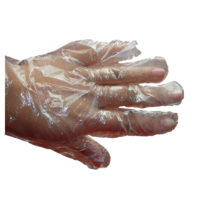 Guantes Desechables Transparentes de HDPE - Paquete a Granel para Hogar y Cocina