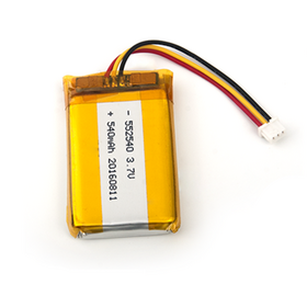 High performance rechargeable 552540 3.7V 540mAh lithium polymer battery, suitable for smart devices with UL1642/CB/UN38.3/CE