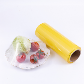 Harga Pabrik 100% Compostable Dapur PLA Cling Wrap Biodegradable Jagung PLA Food Film Roll Pembungkus Makanan