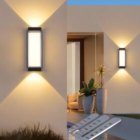 Minimalist outdoor wall light waterproof balcony villa corridor aisle exterior wall light outdoor patio staircase lighting lights