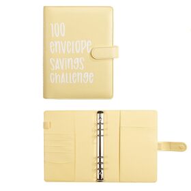 Lot De 2 Classeurs Souples A6 à 6 Anneaux - Couverture PVC Transparente Rose Et Violet, 18,5x13 Cm, Idéal Pour Notes Ou Budget - 9