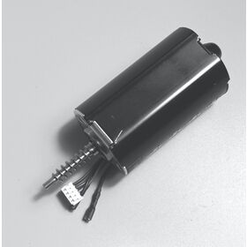 New CF090 DC12V up to 50W, OD:36.8mm*34mm(H)*60.4mm(L) Flat shape brushed motor, black powder coating housing, with worm gear