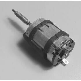DC24V carbon brushed gear motor, Flat shape size: OD35.7mm*32.7mm(H)*49.8mm(L), OEM/ODM available for coffee machines