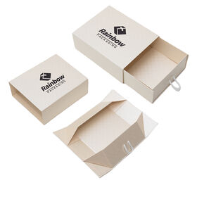 Boîtes Cadeaux de Luxe Personnalisées, Emballage Cartonné Résistant, Boîte Cadeau Coulissante à Tiroir avec Manchon Extractible