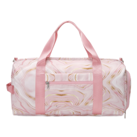 Travel duffel bag for women, large capacity dry wet separation exercise yoga shoulder bag, sports handbag