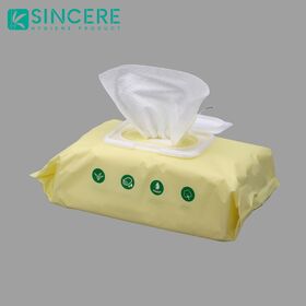 Toallitas Húmedas para Bebé Piel Sensible Sin Aroma, 100% Biodegradables de Bambú