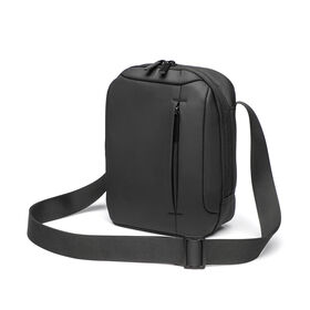 Bolso bandolera portátil de viaje para exteriores, impermeable, de uso diario, con cremallera personalizada, poliéster duradero, tipo mensajero