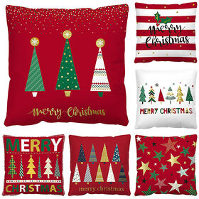 Produit Vente Chaude 2026 Hiver Salon Coussins Décoratifs Doux Housse de Coussin de Noël Décoration de Maison