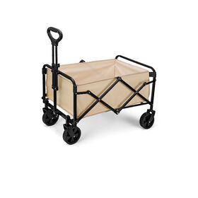 Quality Guaranteed Outdoor Camping Van Folding Small Trailer Simple Trolley Folding wagons