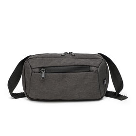 Bolsas de negócios transversais com logotipo personalizado de fábrica, pochete masculina para esportes, corrida, caminhada, bolsa de cintura transversal reciclada