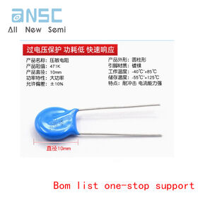 14d821k Mov Metal Zinc Oxide Varistor Zov 820v(738~902) Vac