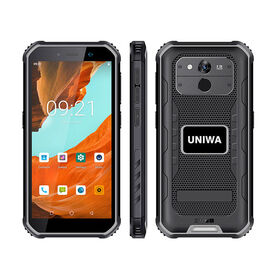 Ponsel Cerdas Tahan Banting Bersertifikat IP68 5,5 Inci dengan Android 13, Ponsel Outdoor dengan 4G LTE dan Buka Kunci Sidik Jari yang Ditingkatkan untuk Lingkungan Kerja