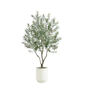 Arbre de plante verte artificielle en pot OEM 60CM de hauteur avec pot en plastique - Vente directe fabricant