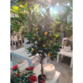 Arbre vert artificiel avec pointes en PE OEM 110CM HAUTEUR Avec pot en plastique - Approvisionnement direct d'usine