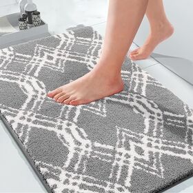 Nappa Leather Kitchen Runner Rugs Of 3, Quick Drying Non Slip Cushioned - View #2