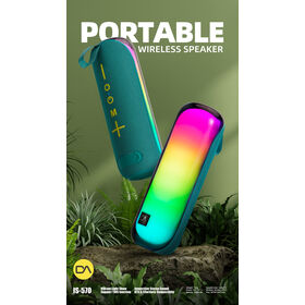 Portable Speakers Bluetooth Wireless V5.0 with Stereo Sound, Active Extra Bass, IPX6 Waterproof Shower Speaker.