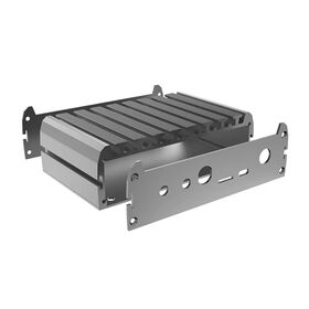 Fabrication OEM sur mesure Boîtier extrudé en aluminium anodisé électrique pour appareil électronique