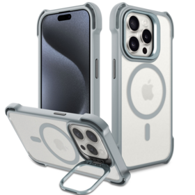 Fashion Direct sale casing pelindung ponsel wathet dengan TPU anti jatuh dudukan kamera magnetik untuk iPhone 15 Pro